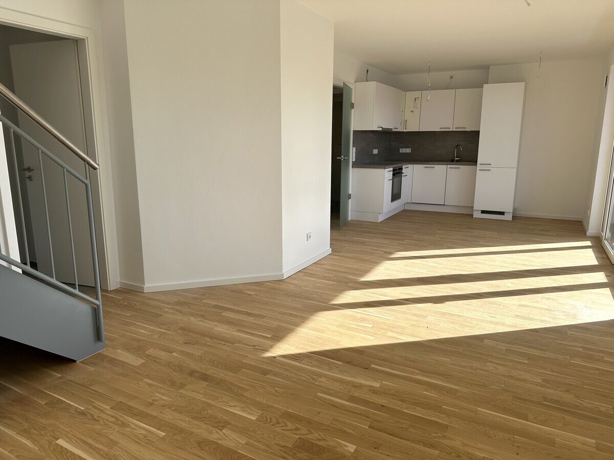 Walle Erstbezug: exklusive 2 Zimmer Whg. - toller Blick über die Dächer Bremens, EBK, Balkon uvm. - Photo 1