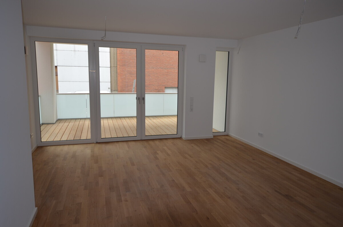 Modernes 1 Zi.-City-Appartement mit gr. Loggia, Nähe der Weser, Parkett und EBK- ideal für Singles - Photo 1