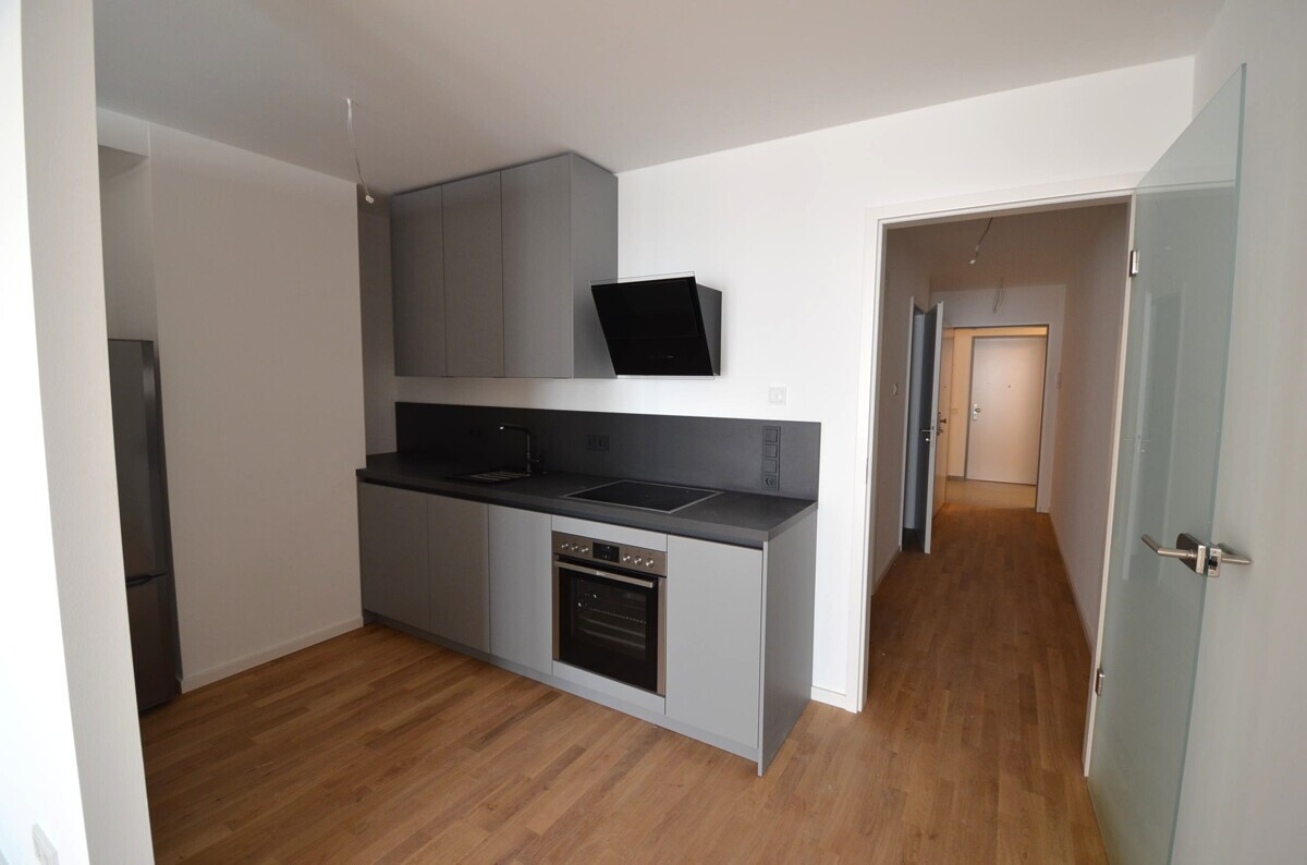Modernes 1 Zi.-City-Appartement mit gr. Loggia, Nähe der Weser, Parkett und EBK- ideal für Singles - Photo 3