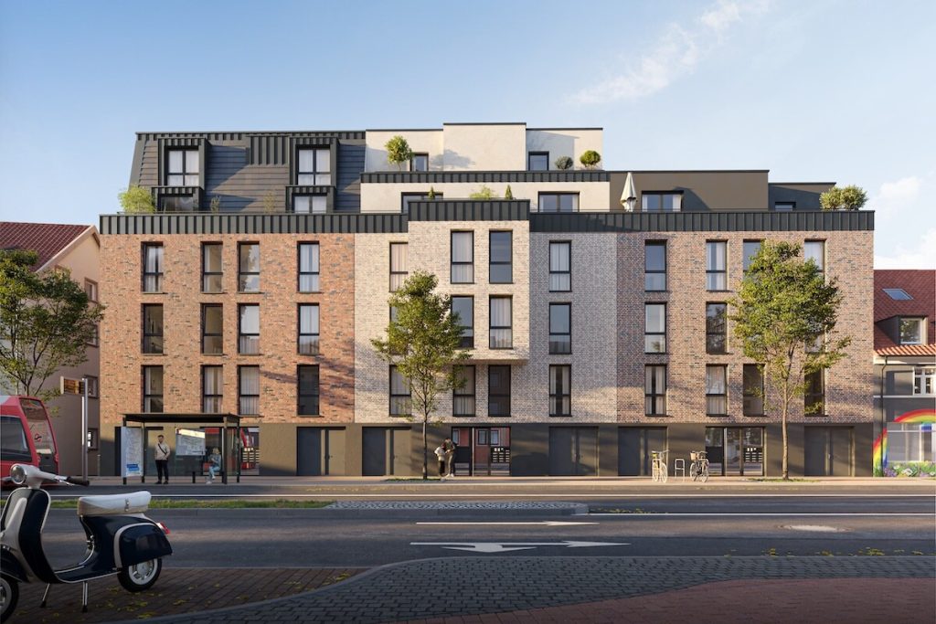Fertigstellung in Kürze: Neubau-Eigentumswohnungen mit Weserstadion-Blick