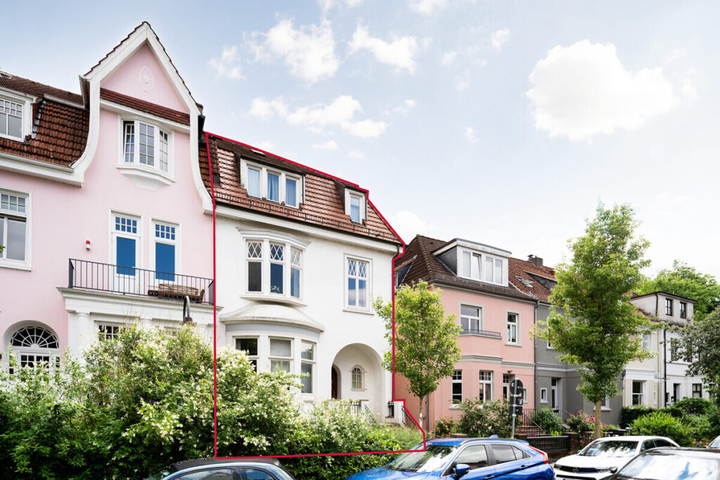 Geteviertel: Historisches Altbremer-Haus in begehrter Wohnlage von Schwachhausen