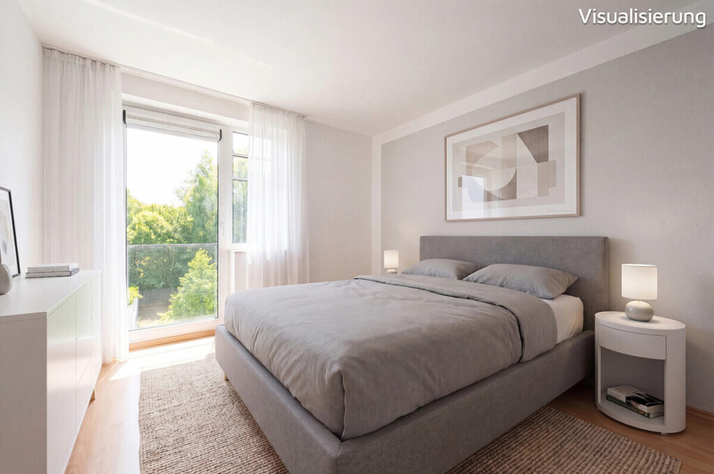 Findorff-Weidedamm: vermietete 3-Zimmerwohnung mit Balkon und Tiefgaragenstellplatz