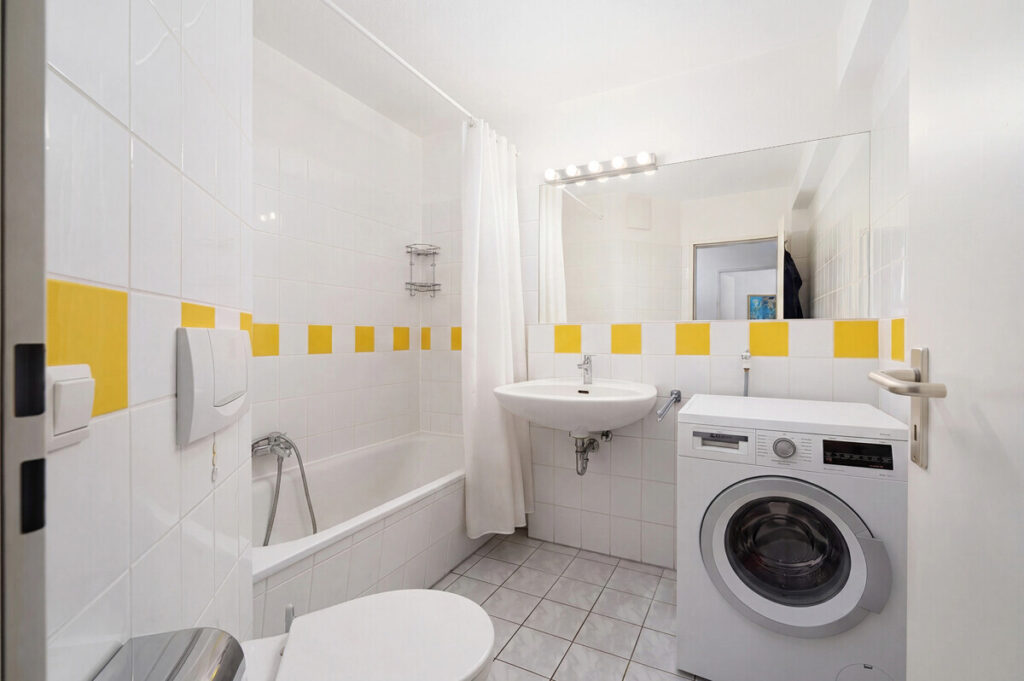 Findorff-Weidedamm: vermietete 3-Zimmerwohnung mit Balkon und Tiefgaragenstellplatz