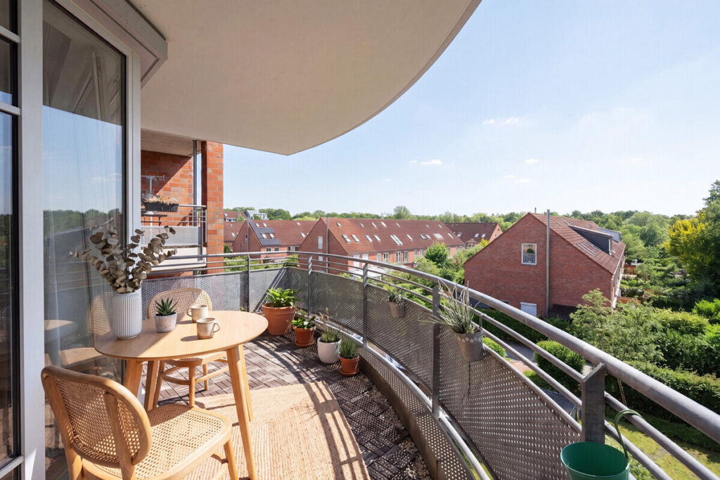 Findorff-Weidedamm: vermietete 3-Zimmerwohnung mit Balkon und Tiefgaragenstellplatz