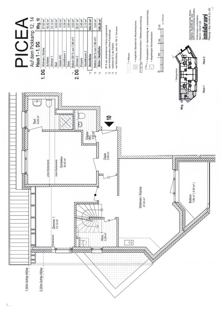 Neubau Erstbezug: Exklusive 4-Zi. Maisonette-Wohnung über den Dächern von Walle
