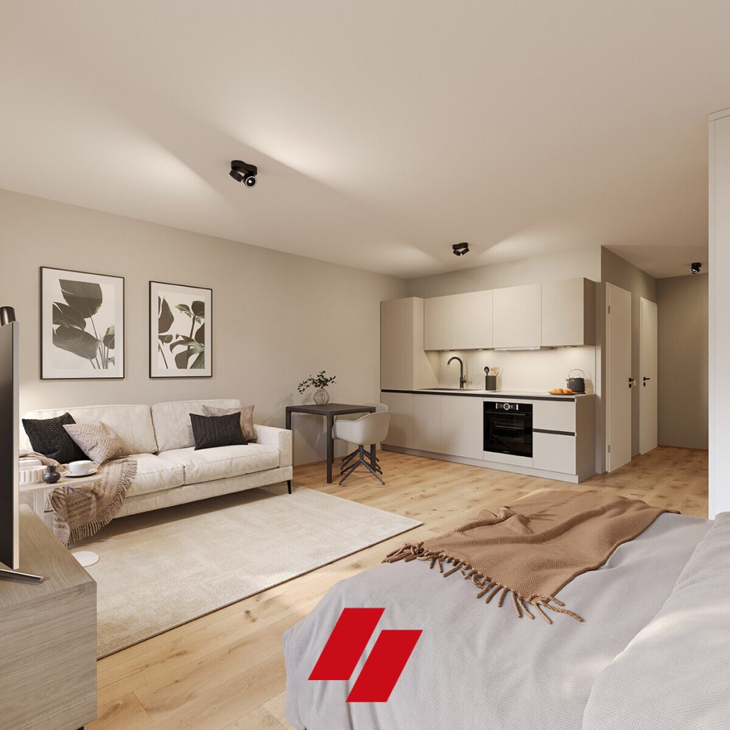 Neubau Erstbezug: Exklusive und hochwertig ausgestattet 1 Zimmer Terrassenwohnung in Hastedt -Haus C