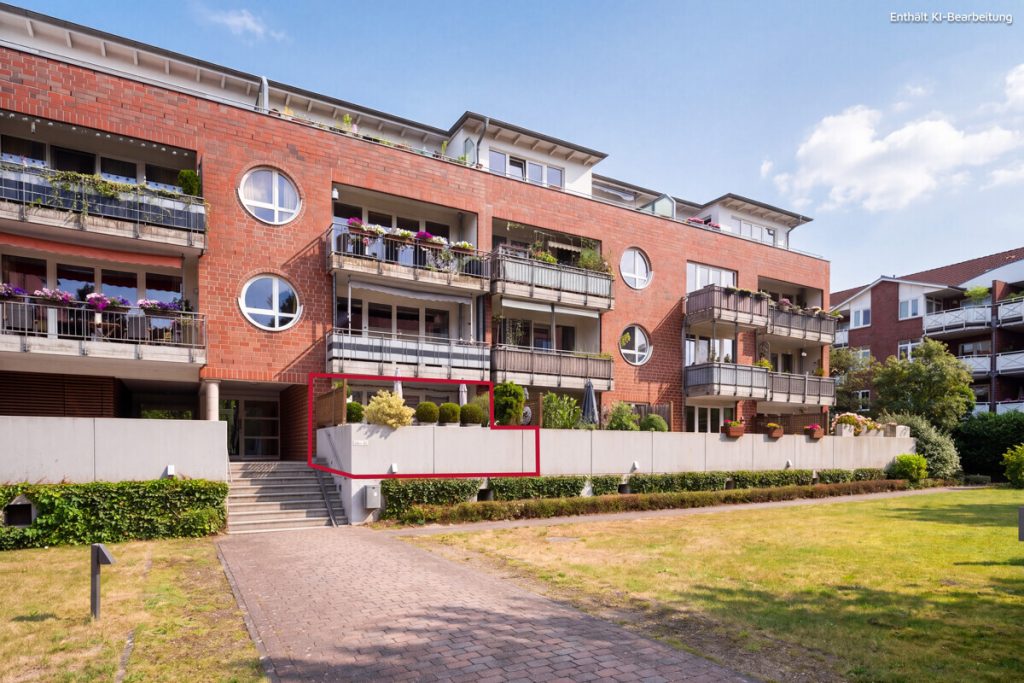 Findorff-Weidedamm: Moderne Eigentumswohnung mit Tiefgaragenstellplatz