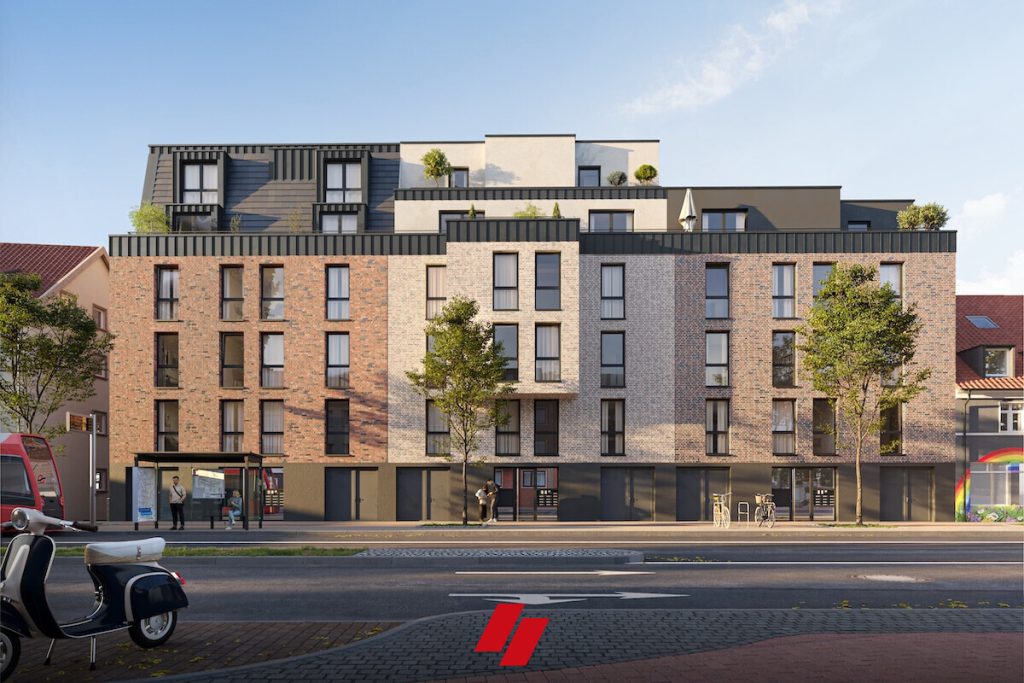 Neubau Erstbezug;  Exklusives und hochwertig ausgestattetes 1 Zi. Terrassen- Appartement in Haus B