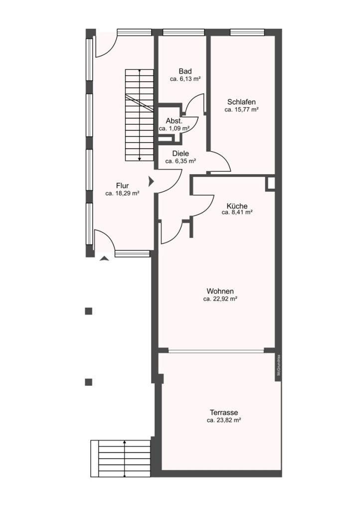 Findorff-Weidedamm: Moderne Eigentumswohnung mit Tiefgaragenstellplatz