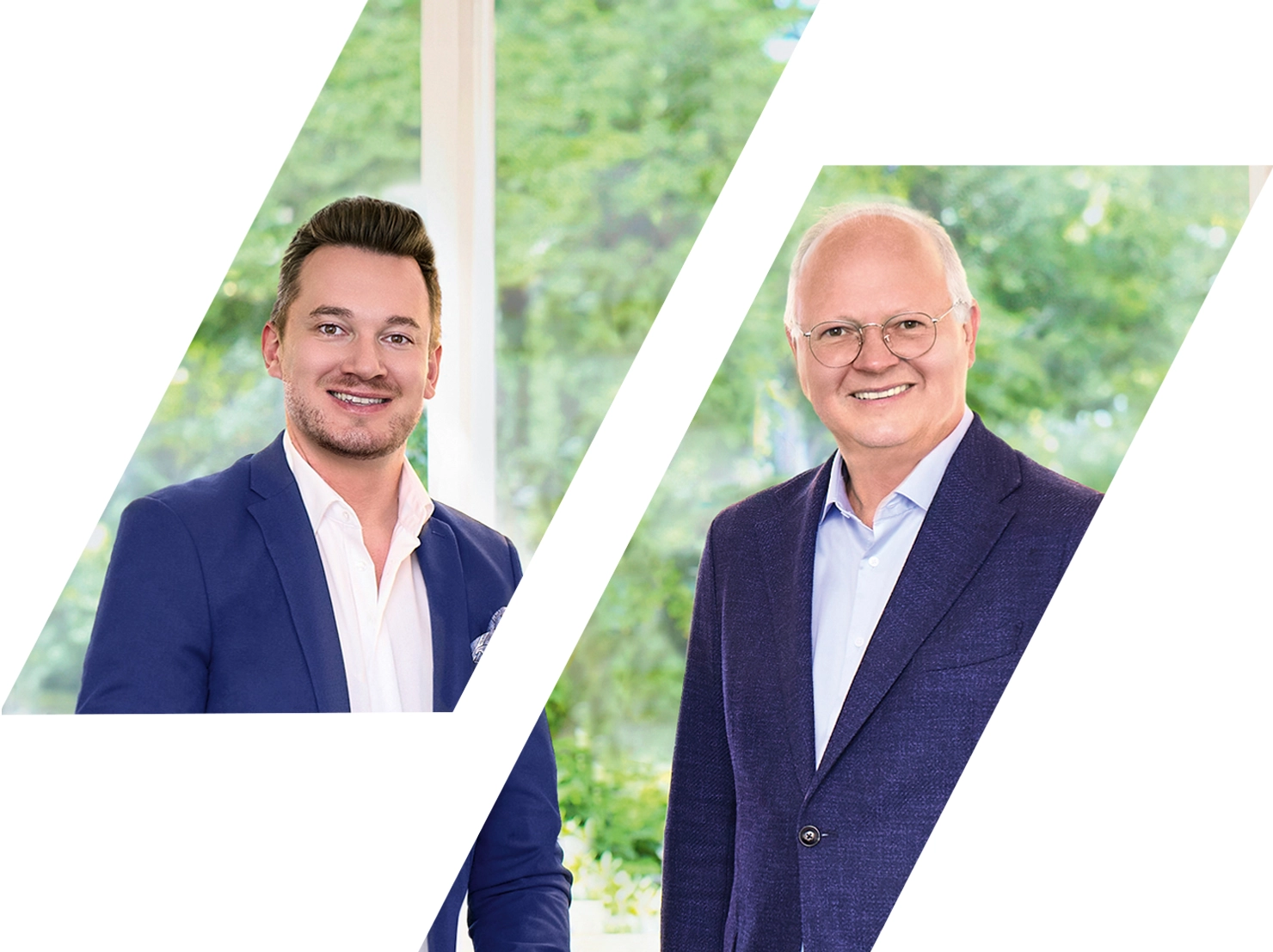 Jörg Schlüter und Anders Beckmann