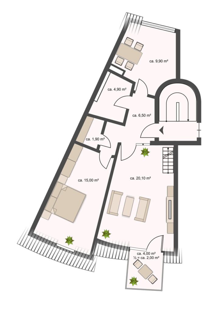 Schwachhausen/Riensberg: Junge 2,5 Zimmer Eigentumswohnung mit Balkon und Tiefgaragenstellplatz